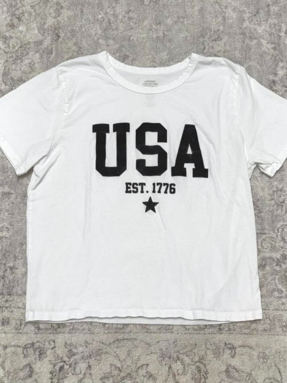USA star shirt by organic collective